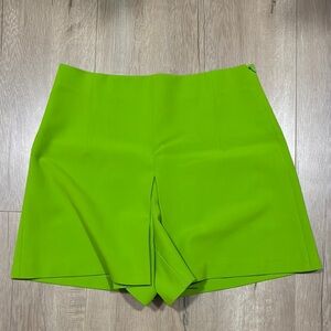 Zara Lime Green Shorts L